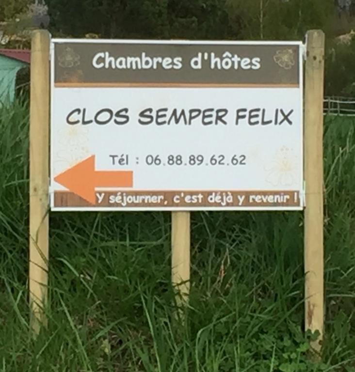 Chambres D'Hotes Du Clos Semper Felix Sainte-Bazeille Luaran gambar